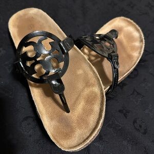 Tory Burch Cloud Sandals w/ Cork Platform - Size 9